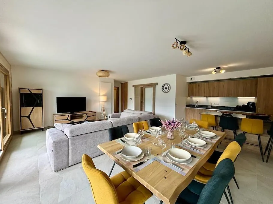 Le Theleme A202, Vue Panoramique Sur La Station - Multipass Inclu Apartment Chatel France